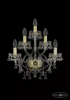 Настенное бра Bohemia 1409 1409B/2+2+1/160/G