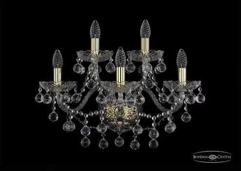 Настенное бра Bohemia 1409 1409B/3+2/195/XL/G