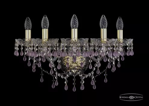 Настенное бра Bohemia 1410 1410B/5/195/XL/G/V7010