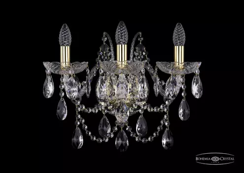 Настенное бра Bohemia 1411 1411B/3/160/XL/G