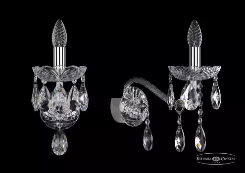 Настенное бра Bohemia 1413 1413B/1/200/XL/Ni