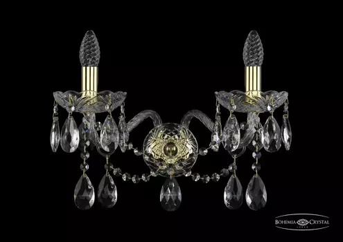 Настенное бра Bohemia 1413 1413B/2/200/XL/G