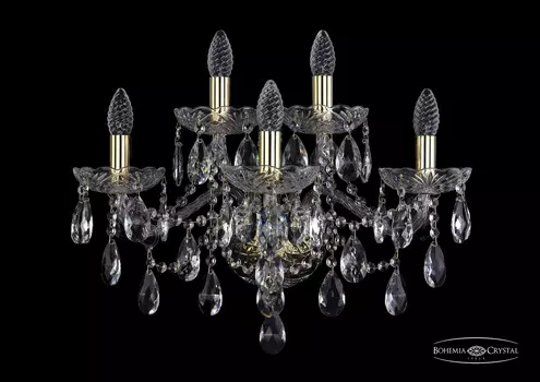 Настенное бра Bohemia 1415 1415B/3+2/200/XL/G