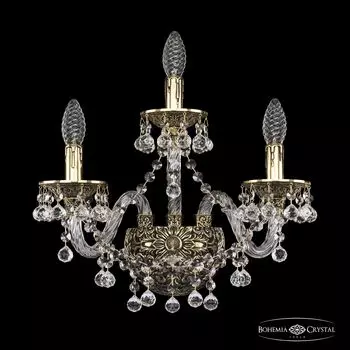 Настенное бра Bohemia 16109B/2+1/165 GB