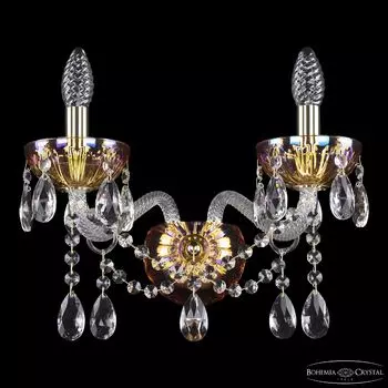 Настенное бра Bohemia 5413 5413B/2/165 G Shampan/M-1H
