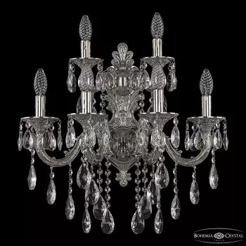 Настенное бра Bohemia 7101 7101B16/4+2/210 B Ni