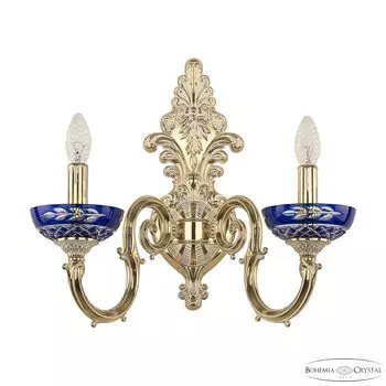 Настенное бра Bohemia 7203 7203B15/2/210 GW P Clear-Blue/H-1J