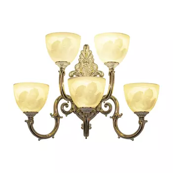 Настенное бра Bohemia 7203 7203B15/3+2/210 NW P1 U Angel