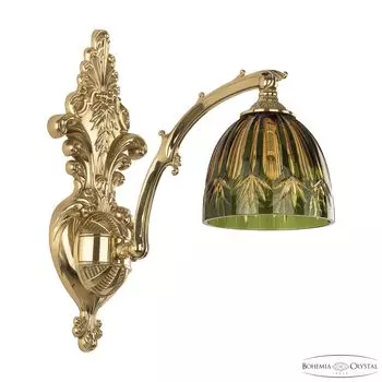 Настенное бра Bohemia Verona 7211B15/1/210 G P1 D Amber-Green/H-1I