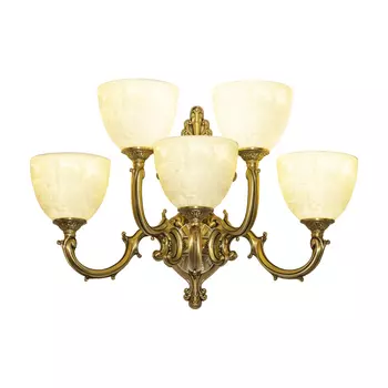 Настенное бра Bohemia Verona 7214B15/3+2/210 FP P1 U Rose