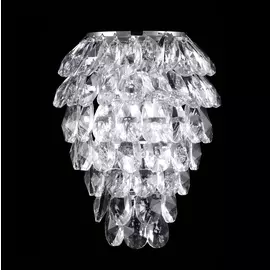 Настенное бра Crystal Lux Charme CHARME AP2+2 LED CHROME/TRANSPARENT