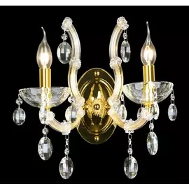 Настенное бра Crystal Lux Hollywood HOLLYWOOD AP2 GOLD