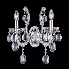 Настенное бра Crystal Lux Hollywood HOLLYWOOD AP2 CHROME
