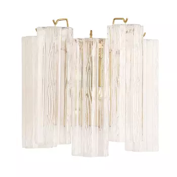 Настенное бра Crystal Lux Rose ROSE AP2 BRASS