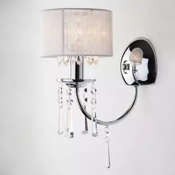 Настенное бра Eurosvet 3201 3201/1 хром/белый