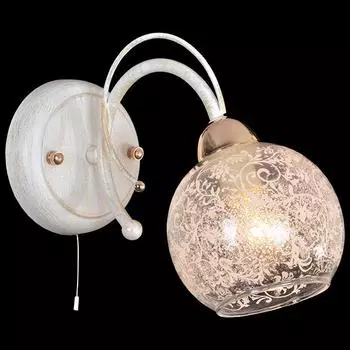 Настенное бра Eurosvet 70004/1 белый с золотом