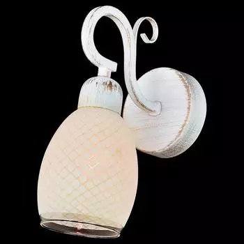 Настенное бра Eurosvet 70006/1 белый с золотом