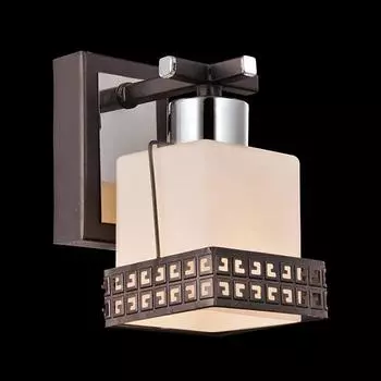 Настенное бра Eurosvet 70019 70019/1 хром/венге