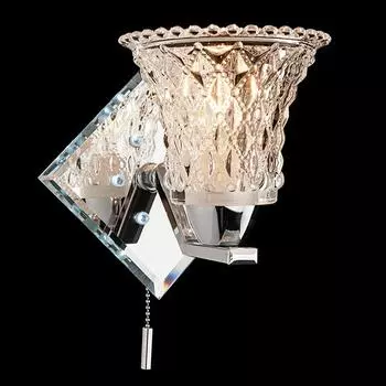 Настенное бра Eurosvet 70209 70209/1 хром/белый