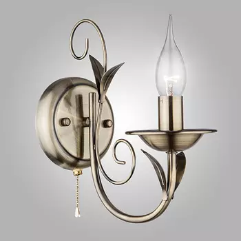 Настенное бра Eurosvet Афина 60050/1 античная бронза