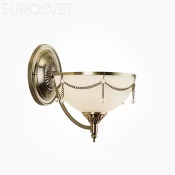 Настенное бра Eurosvet Болеро 60058/1 античная бронза