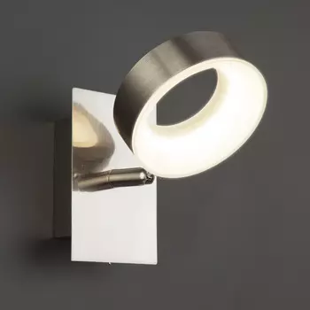 Настенное бра Eurosvet Frisco 20065/1 / настенный светильник сатин-никель 6W