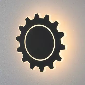Настенный светильник Eurosvet Gear Gear L LED черный (MRL LED 1100)