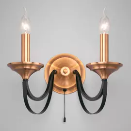 Настенное бра Eurosvet Lazzaro 60098/2 черный