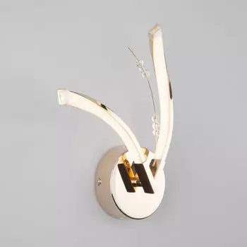 Настенное бра Eurosvet Twist 90086/2 золото 9.2W