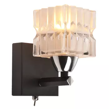 Настенное бра ID lamp Alexandria 205/1A-Blackchrome