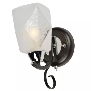 Настенное бра ID lamp Birmingham 233/1A-Blackchrome