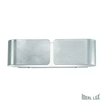 Настенное бра Ideal Lux Clip CLIP AP2 SMALL ARGENTO