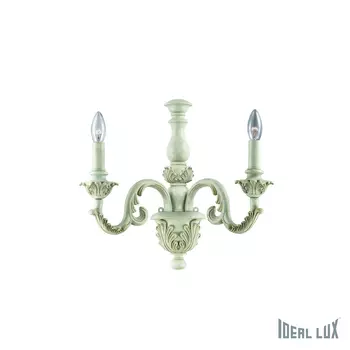 Настенное бра Ideal Lux Giglio GIGLIO AP2 BIANCO