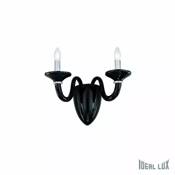 Настенное бра Ideal Lux White Lady WHITE LADY AP2 NERO