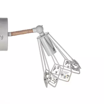 Настенное бра Lamplandia Settat White L1090-1A SETTAT WHITE, Е14*макс 60Вт