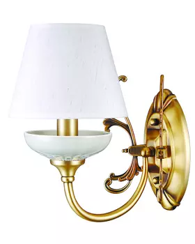 Настенное бра Lumien Hall Лива 1025/1W-AB-WT