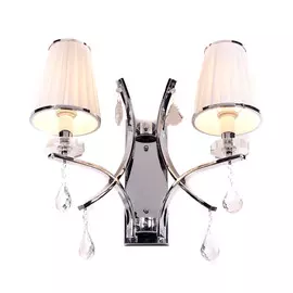 Настенное бра Lumina Deco LDW 66247-2 WT+CHR