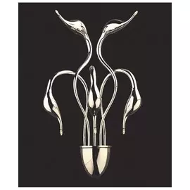 Настенное бра Lumina Deco Magica LDW 6028-5 CHR