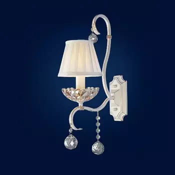 Настенное бра Максисвет 3-1312-1-WH+GL E14