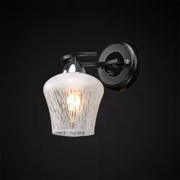 Настенное бра Максисвет 3-3080-1-BK+CR E14