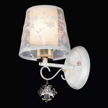 Настенное бра Максисвет 3-6530-1-WHS+FG E14