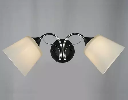 Настенное бра Мелодия Света P6884-2W BK+CR 000027709