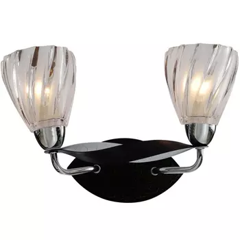 Настенное бра N-Light N-Light 405 405-02-61CWB chrome + white crack + black crack