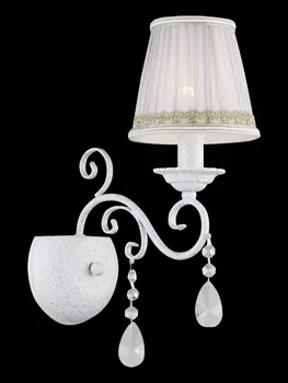 Настенное бра Natali Kovaltseva KATE KATE 11387/1W WHITE SILVER