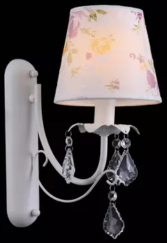 Настенное бра Natali Kovaltseva PALERMO PALERMO 11417/1W WHITE GOLD