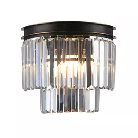 Настенное бра Newport 31100 31101/A black+gold