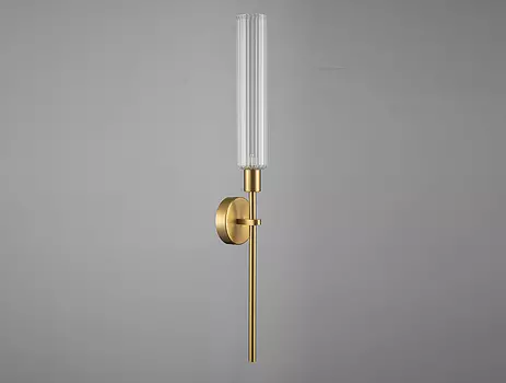 Настенное бра Newport 7290 7291/A brass