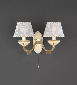 Настенное бра с выключателем Reccagni Angelo 7136 A 7136/2