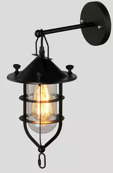 Настенное бра RiForma 3141 3-3141-1-BK E27