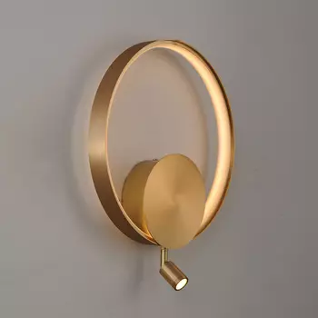 Настенный светильник Delight Collection MD2047 MB2047-1A rose gold